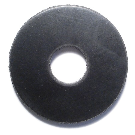 Midwest Fastener Flat Washer, Fits Bolt Size 5/8" , Rubber 5 PK 34225